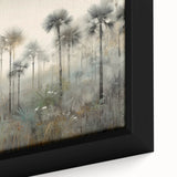 Misty Palm Forest Office Wall Art – Modern Corporate Decor