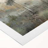 Misty Palm Forest Office Wall Art – Modern Corporate Decor