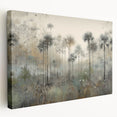 Misty Palm Forest Office Wall Art – Modern Corporate Decor