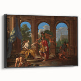 Classic Rococo Art Print – Timeless Antique Design for Home Décor