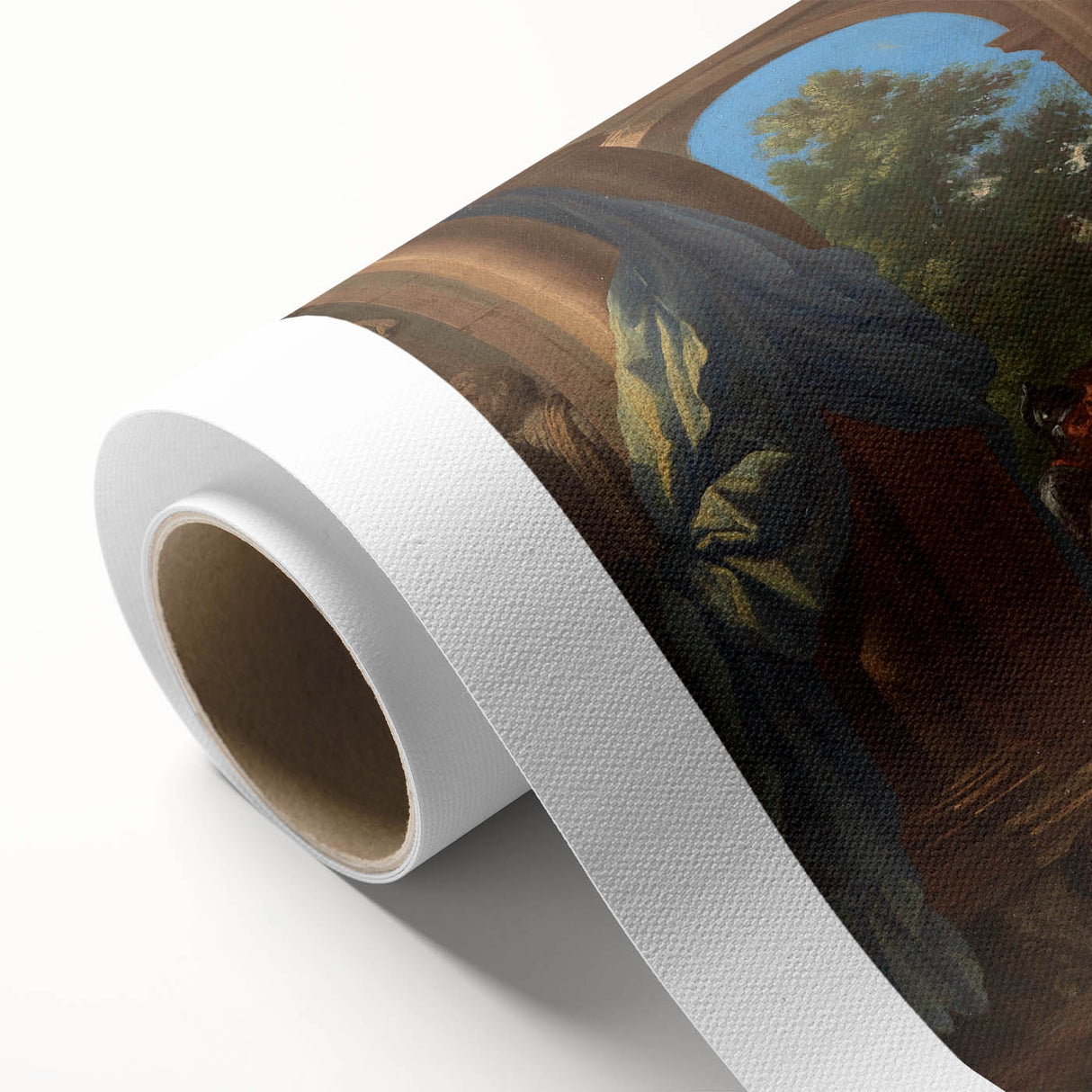 Classic Rococo Art Print – Timeless Antique Design for Home Décor