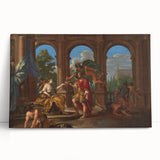 Classic Rococo Art Print – Timeless Antique Design for Home Décor