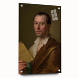 Neoclassical Art Print: Johann Winckelmann Portrait - Elegant Classicism