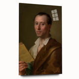 Neoclassical Art Print: Johann Winckelmann Portrait - Elegant Classicism