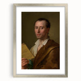 Neoclassical Art Print: Johann Winckelmann Portrait - Elegant Classicism