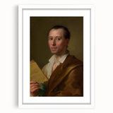 Neoclassical Art Print: Johann Winckelmann Portrait - Elegant Classicism