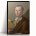 Neoclassical Art Print: Johann Winckelmann Portrait - Elegant Classicism