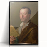 Neoclassical Art Print: Johann Winckelmann Portrait - Elegant Classicism