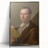 Neoclassical Art Print: Johann Winckelmann Portrait - Elegant Classicism