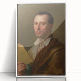Neoclassical Art Print: Johann Winckelmann Portrait - Elegant Classicism