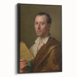 Neoclassical Art Print: Johann Winckelmann Portrait - Elegant Classicism