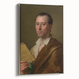 Neoclassical Art Print: Johann Winckelmann Portrait - Elegant Classicism