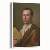 Neoclassical Art Print: Johann Winckelmann Portrait - Elegant Classicism