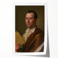 Neoclassical Art Print: Johann Winckelmann Portrait - Elegant Classicism
