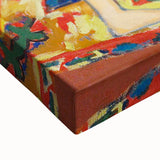 Vivid Expressionist Figures - Colorful Dance Training Canvas Print