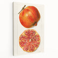 Large canvas print featuring an assortment of fruits in vibrant colors, ideal for kitchen wall art.