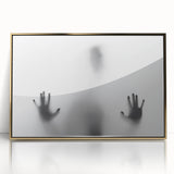 Halloween Canvas Art - Eerie Shadowy Silhouette