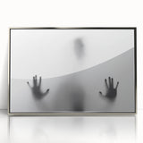 Halloween Canvas Art - Eerie Shadowy Silhouette