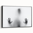 Halloween Canvas Art - Eerie Shadowy Silhouette