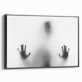 Halloween Canvas Art - Eerie Shadowy Silhouette