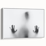 Halloween Canvas Art - Eerie Shadowy Silhouette