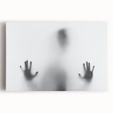 Halloween Canvas Art - Eerie Shadowy Silhouette