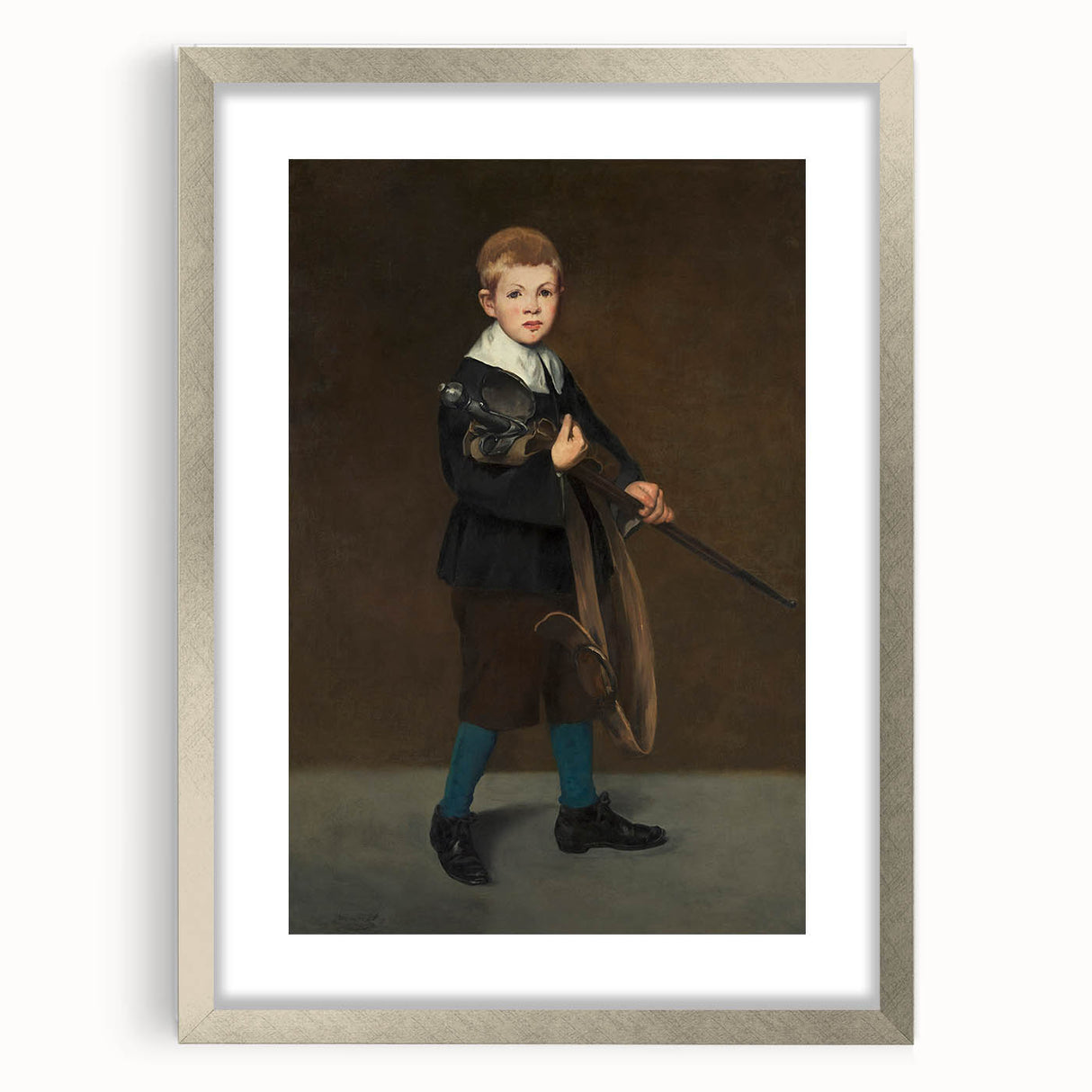 Édouard Manet's Boy with a Sword - Classic Impressionist Portrait Art