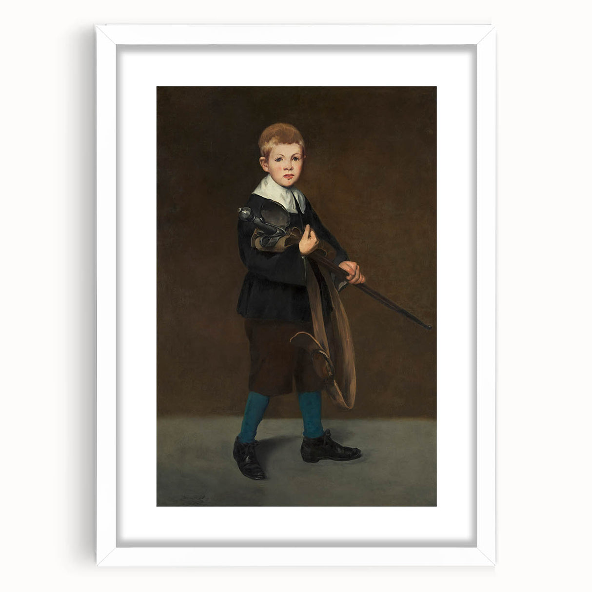 Édouard Manet's Boy with a Sword - Classic Impressionist Portrait Art