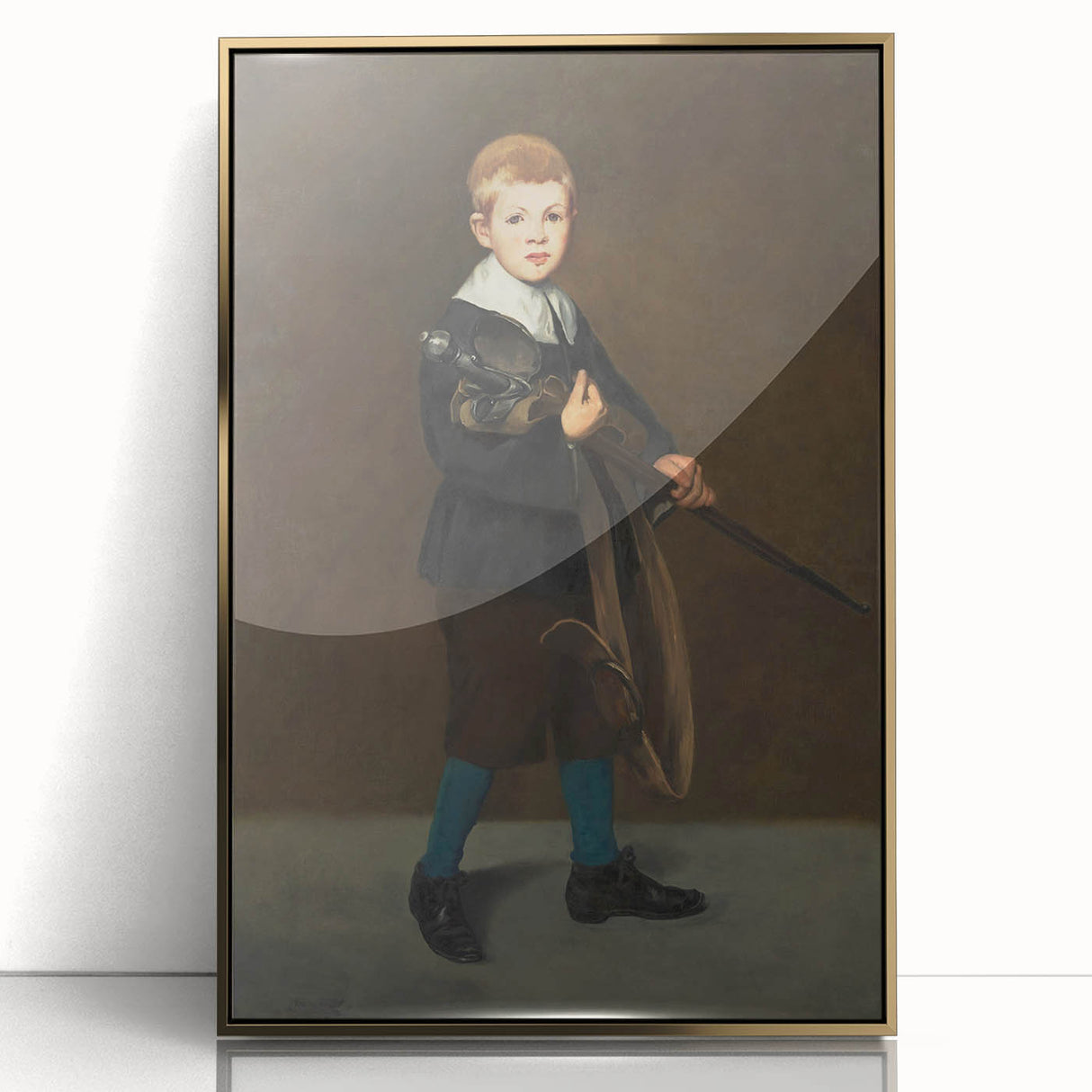 Édouard Manet's Boy with a Sword - Classic Impressionist Portrait Art