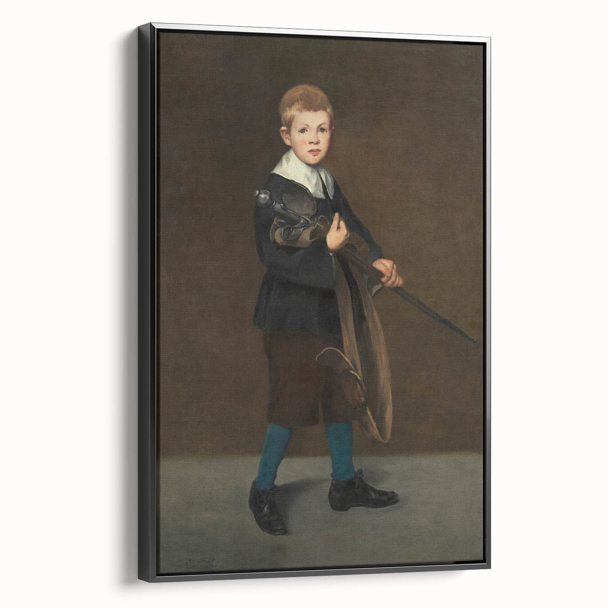Édouard Manet's Boy with a Sword - Classic Impressionist Portrait Art