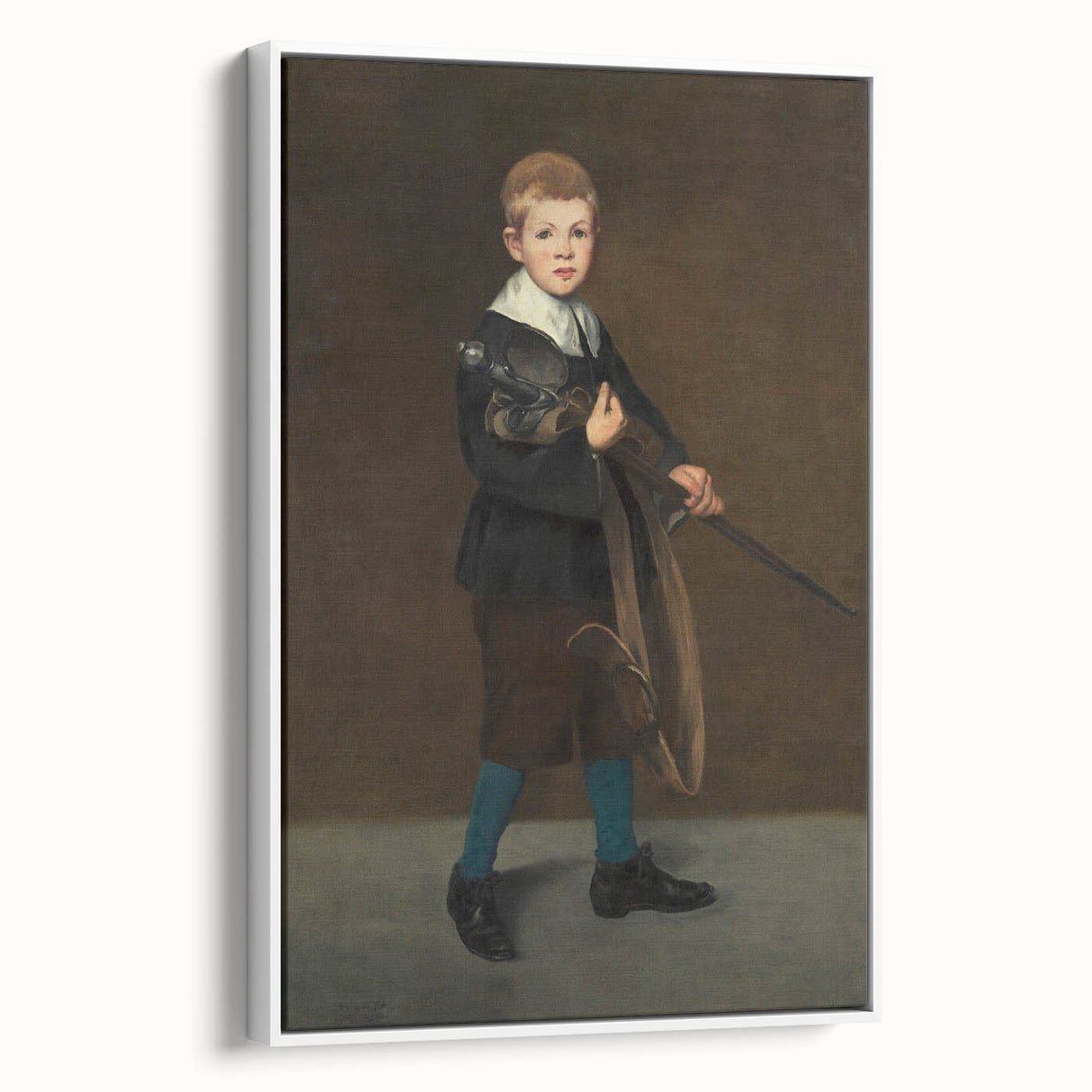 Édouard Manet's Boy with a Sword - Classic Impressionist Portrait Art