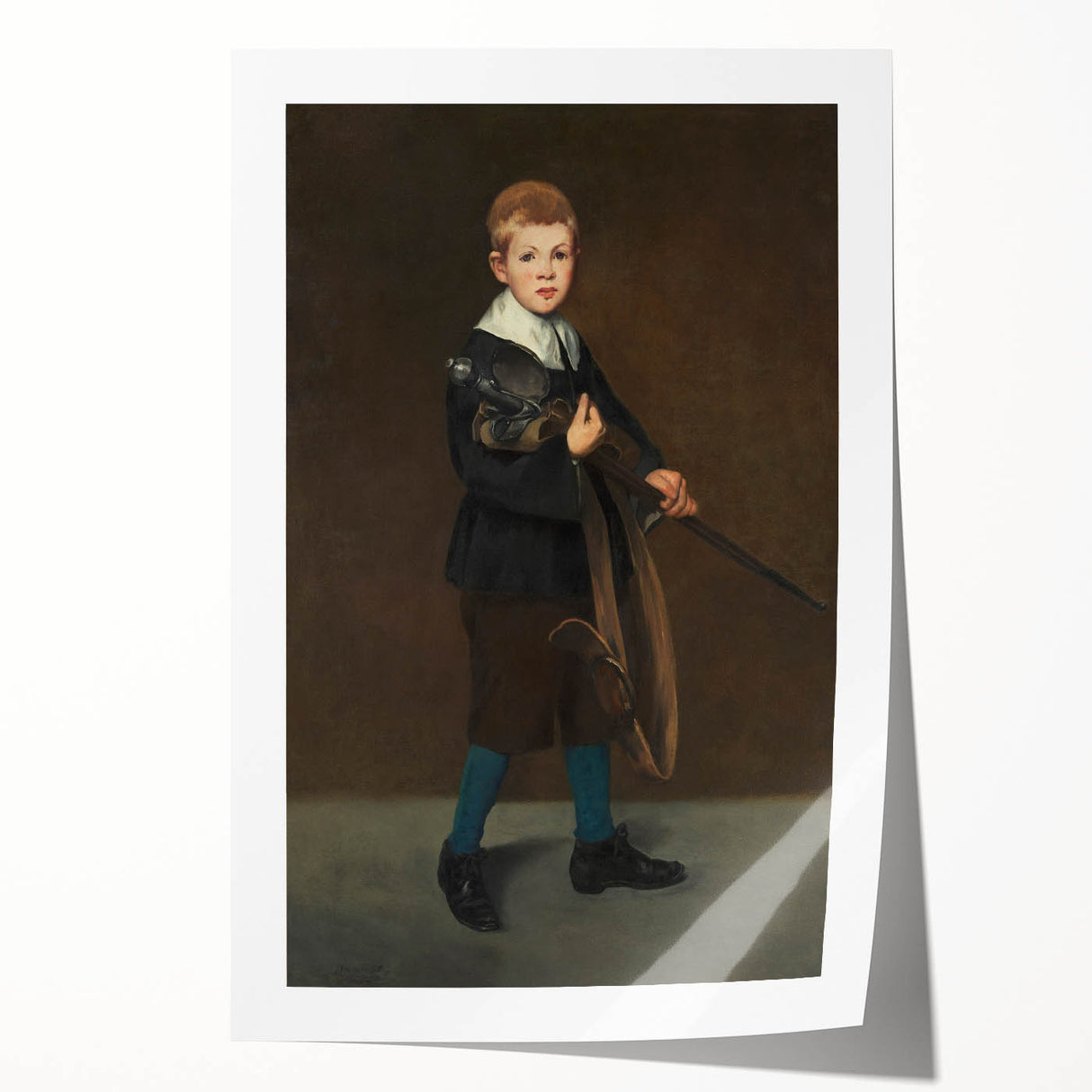 Édouard Manet's Boy with a Sword - Classic Impressionist Portrait Art