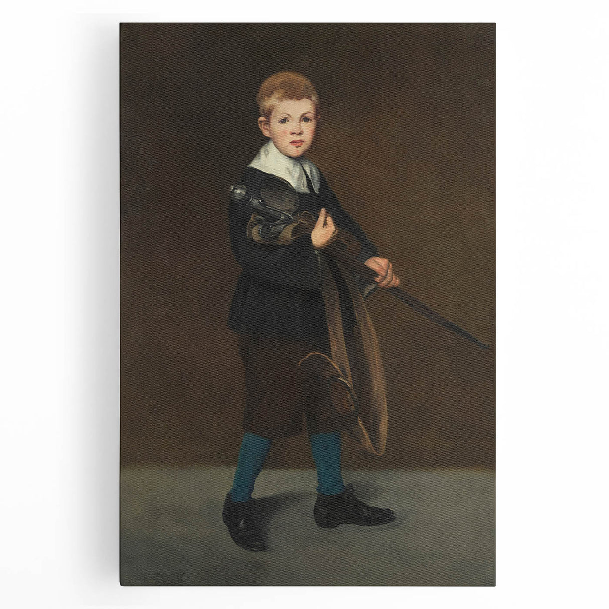 Édouard Manet's Boy with a Sword - Classic Impressionist Portrait Art