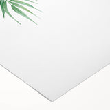 Girls Room Wall Art – Tropical Floral Watercolor Nursery Print