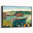 Modern Wall Art Print - Haystacks in Brittany by Gauguin - Pastoral Decor