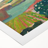 Modern Wall Art Print - Haystacks in Brittany by Gauguin - Pastoral Decor