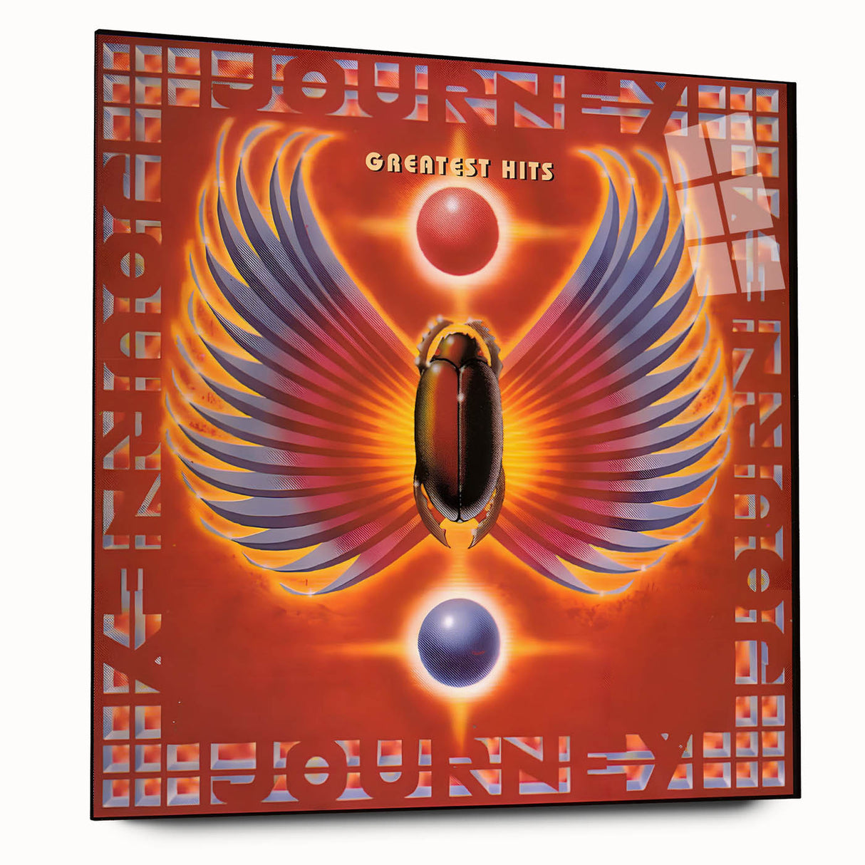 Retro Journey Greatest Hits Poster - Vintage Prints for Wall Art