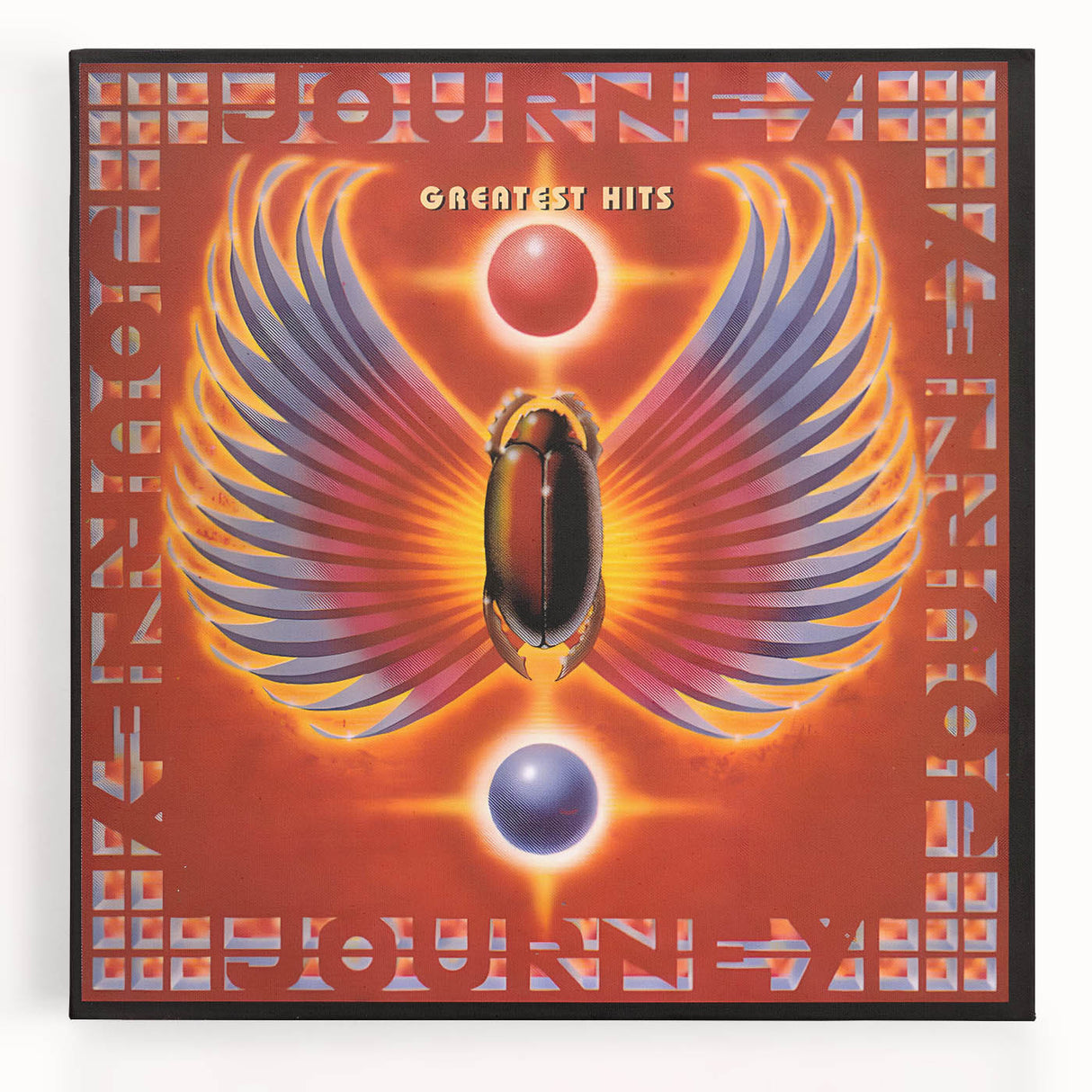 Retro Journey Greatest Hits Poster - Vintage Prints for Wall Art