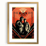 The Black Keys Concert Poster Art – Retro Rock Wall Decor
