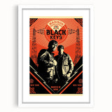The Black Keys Concert Poster Art – Retro Rock Wall Decor