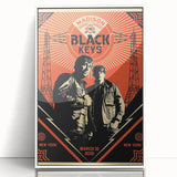 The Black Keys Concert Poster Art – Retro Rock Wall Decor