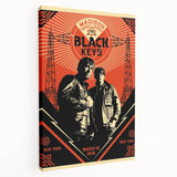 The Black Keys Concert Poster Art – Retro Rock Wall Decor