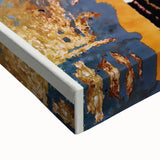 Retro Greece Travel Poster – Vintage Greek Architecture Art