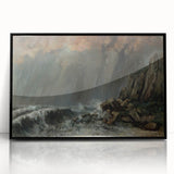 Dramatic Realism Seascape | Marine: The Waterspout by Courbet Print
