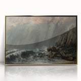 Dramatic Realism Seascape | Marine: The Waterspout by Courbet Print