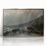 Dramatic Realism Seascape | Marine: The Waterspout by Courbet Print