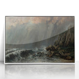 Dramatic Realism Seascape | Marine: The Waterspout by Courbet Print