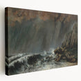 Dramatic Realism Seascape | Marine: The Waterspout by Courbet Print