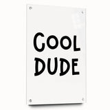 Cool Dude Boys Room Wall Art – Kids Wall Art Prints for Playroom