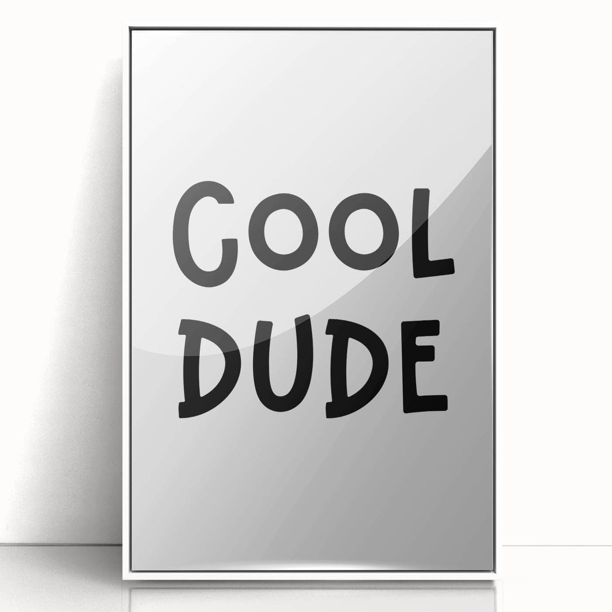 Cool Dude Boys Room Wall Art – Kids Wall Art Prints for Playroom
